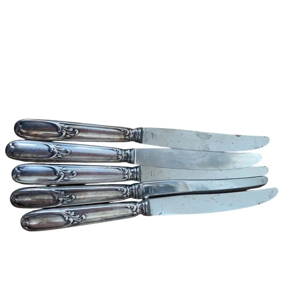 Plata Lappas‎ Flatware Set France Scroll Design 61 pieces Inox Stainless Steel